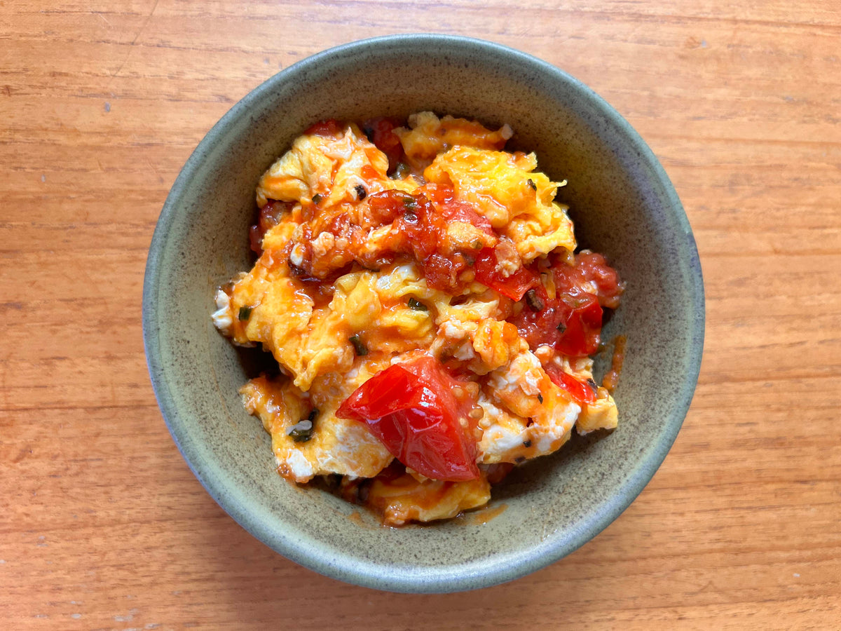 Chinese Egg and Tomato Recipe!
&ndash; Mama Teav's