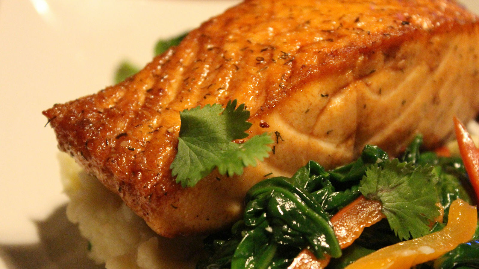 Honey Garlic Chili Crisp Salmon