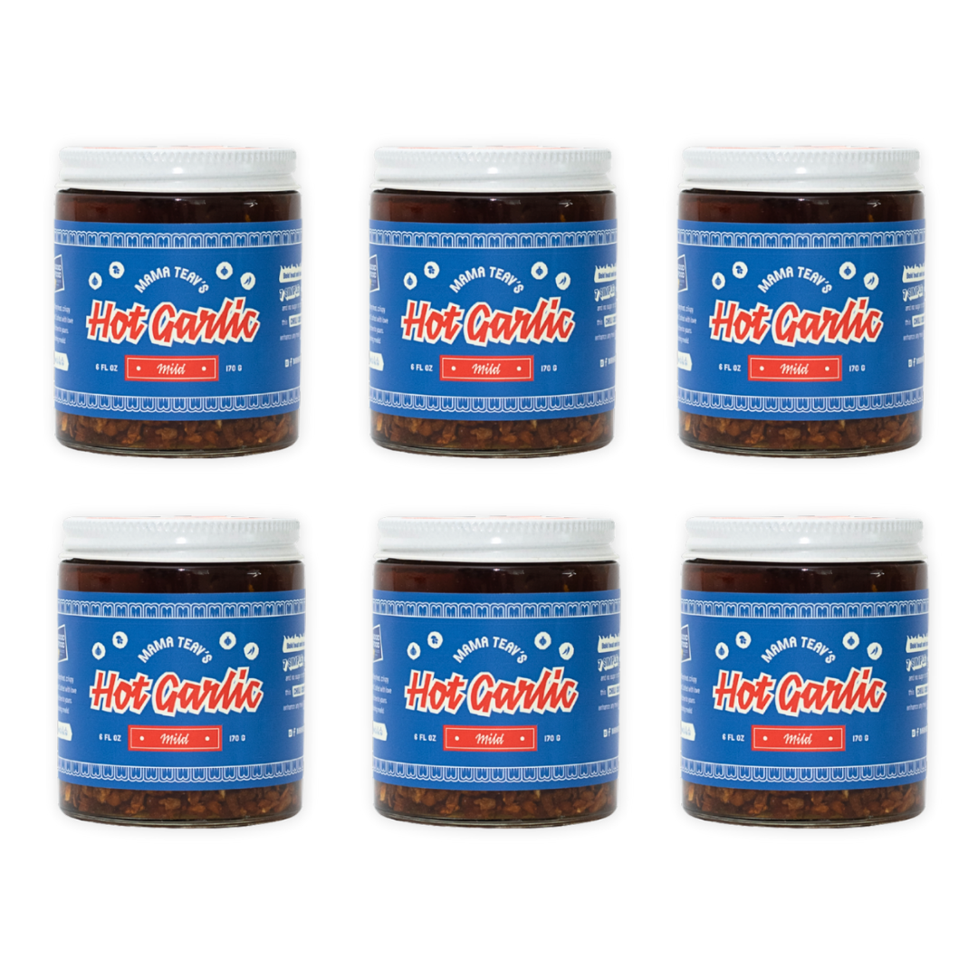 Hot Garlic Mild - The 6 Pack