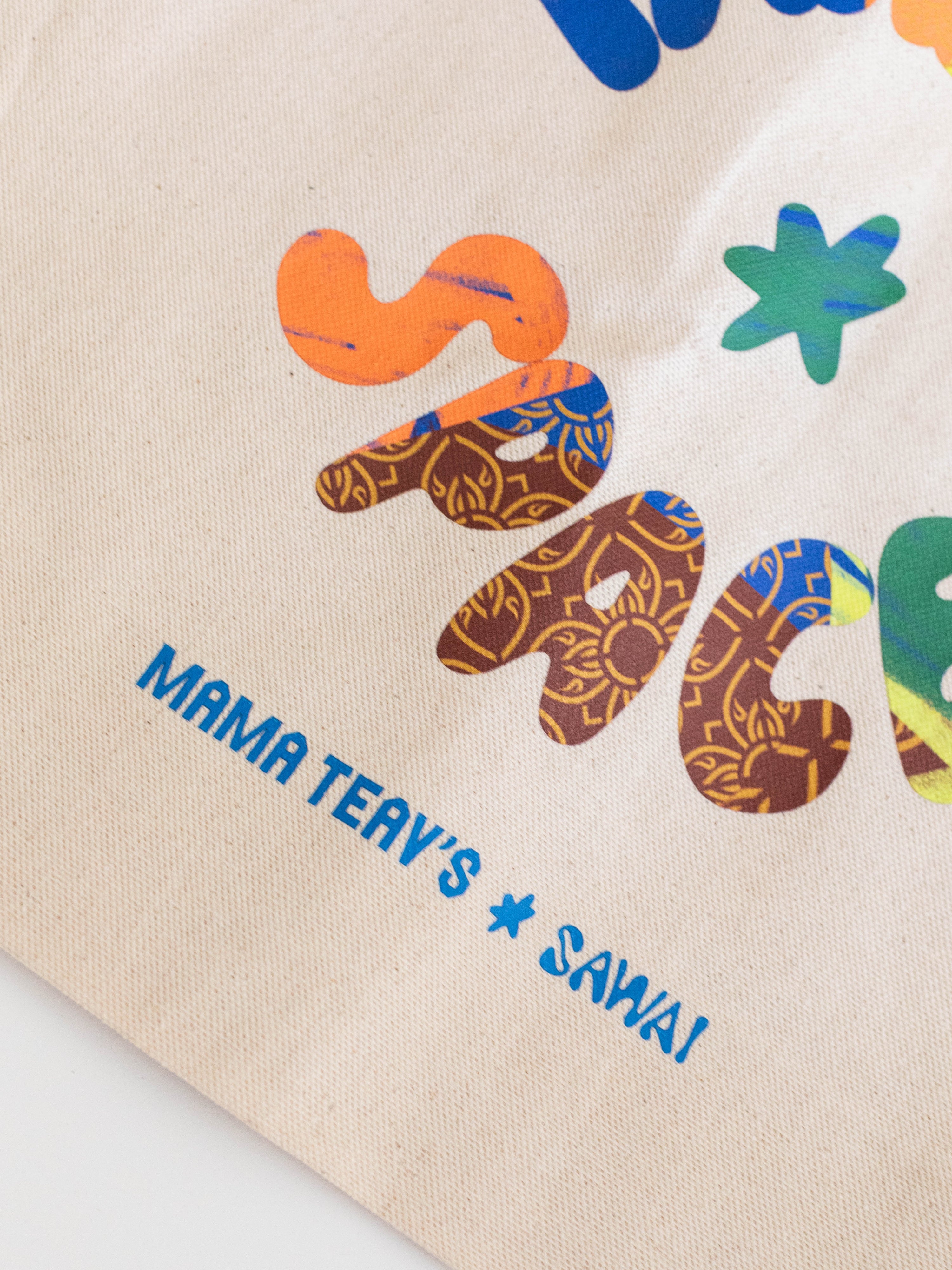 Mama Teav's x Sawai - Take Up Space Tote