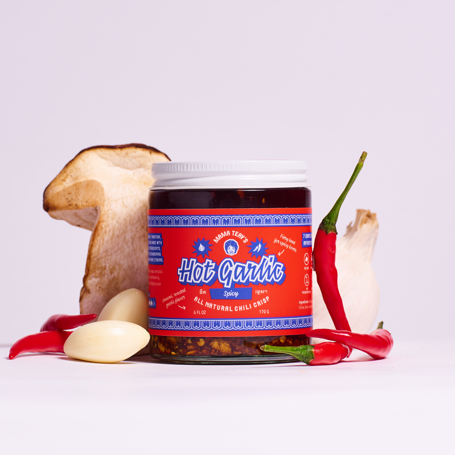 Hot Garlic Chili Crisp — Spicy