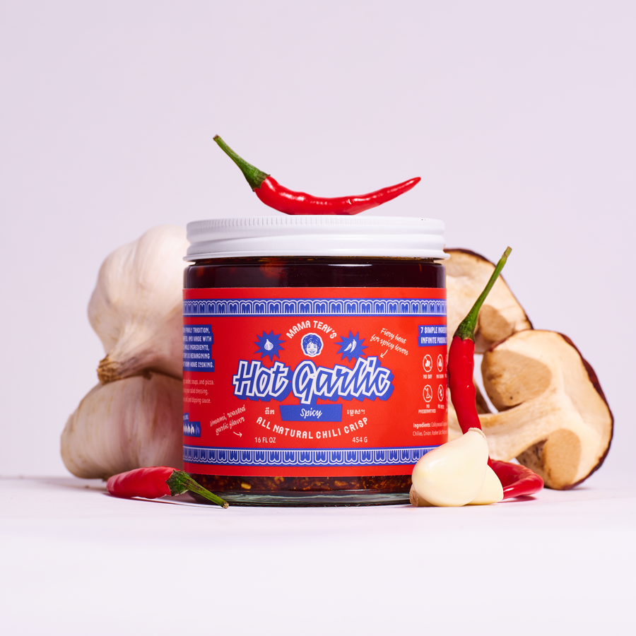 Hot Garlic Chili Crisp — Spicy