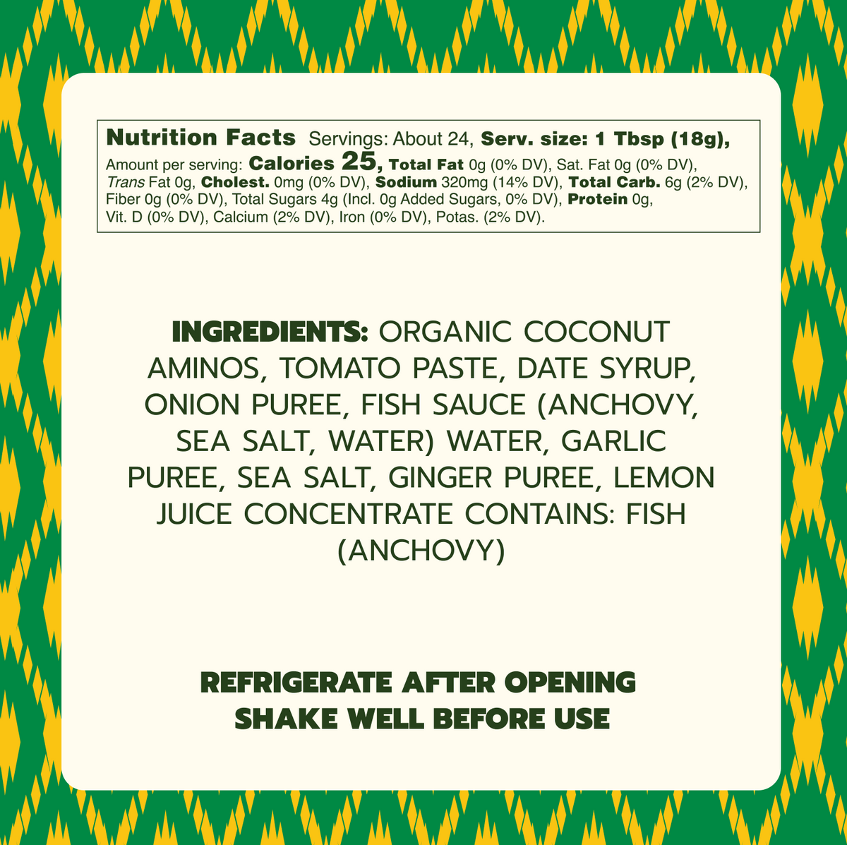 Lemongrass Lime Leaf Cha Sauce