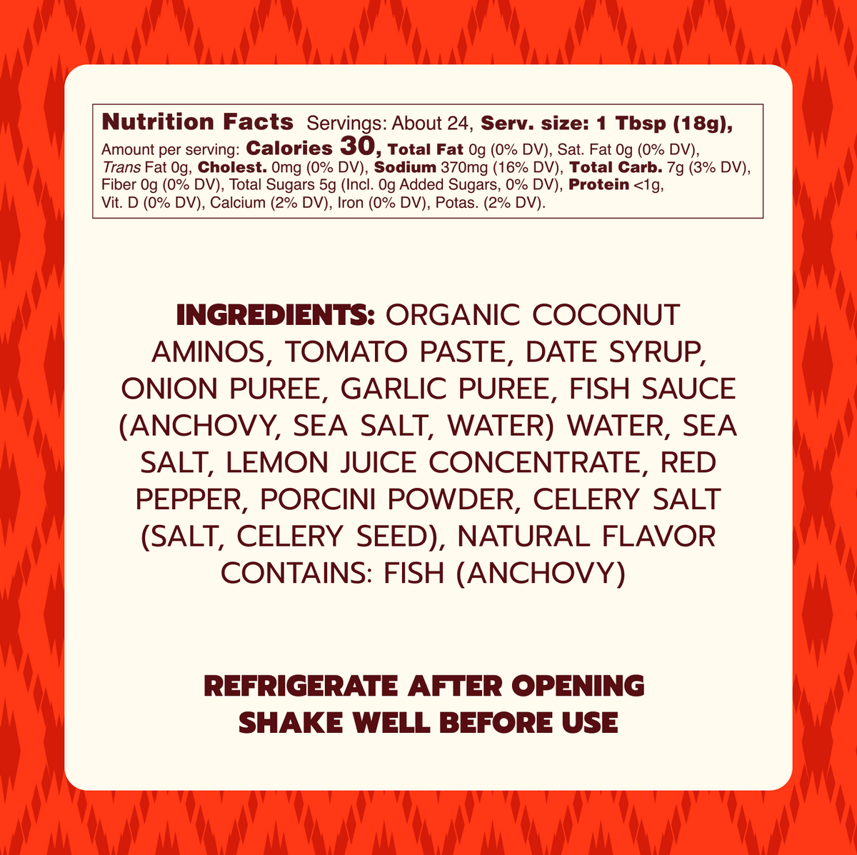 Spicy Cha Sauce