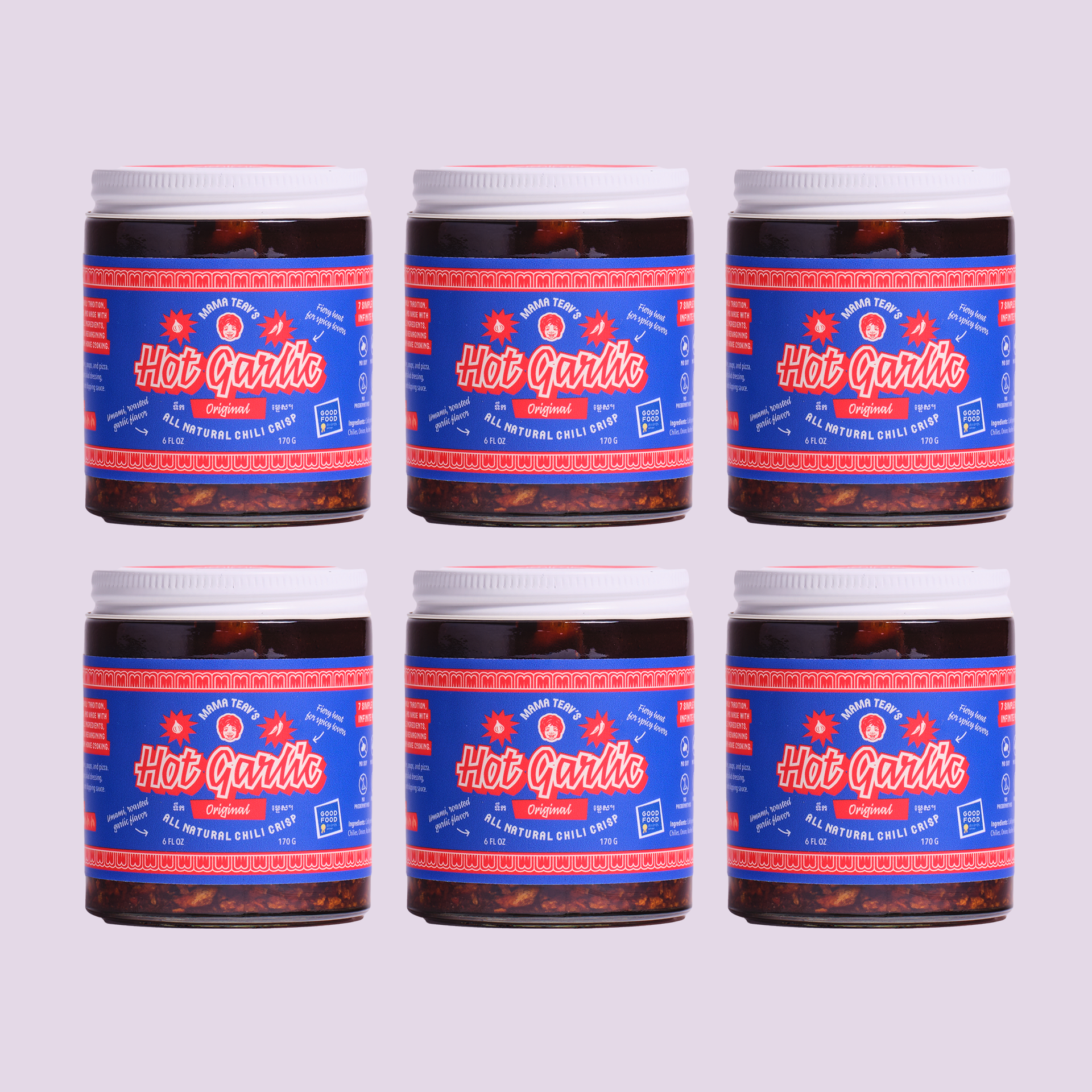 りこmama Hot Garlic Chili Crisp — Original – Mama Teav's