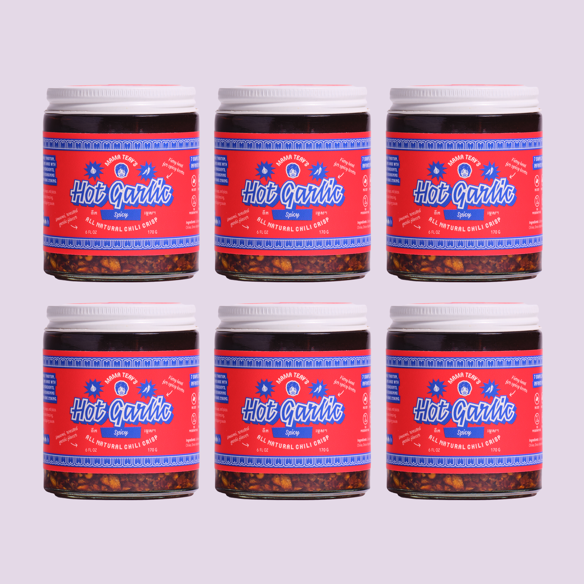 Hot Garlic Chili Crisp — Spicy