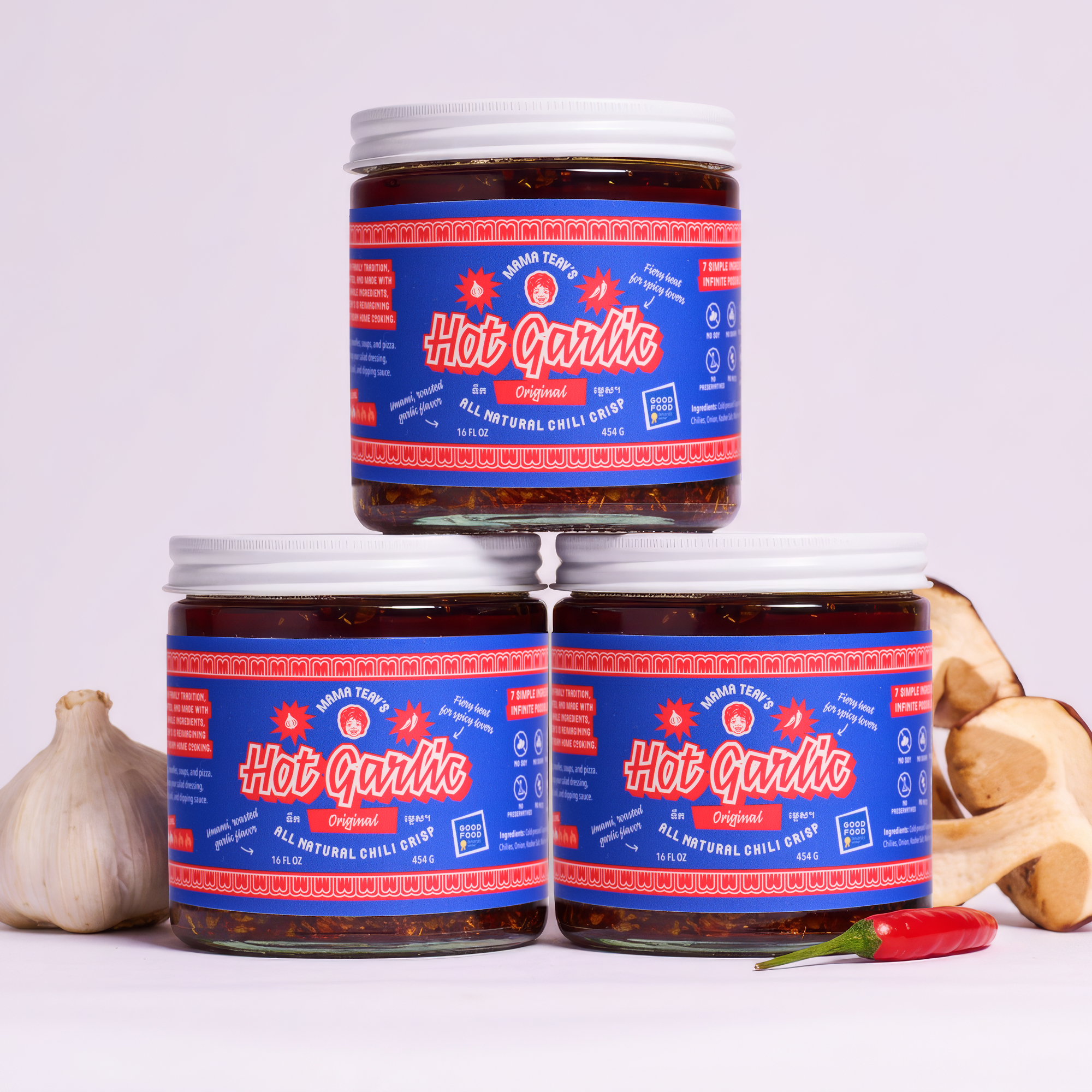 Original Hot Garlic Chili Crisp (16oz)