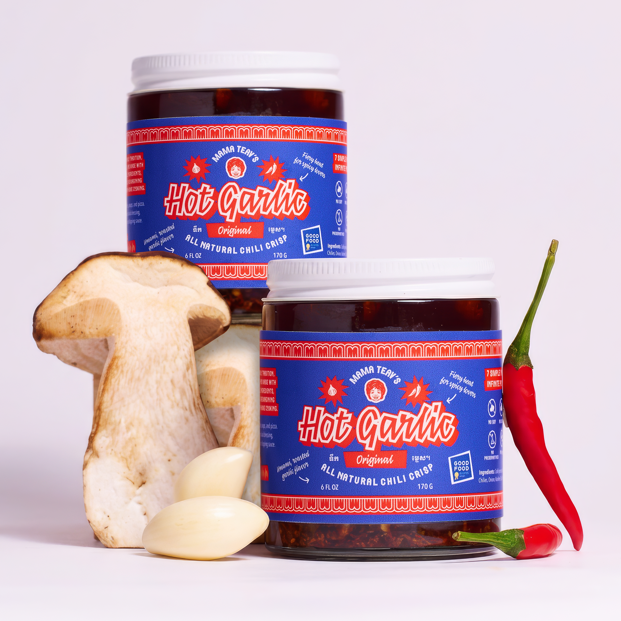 Original Hot Garlic Chili Crisp (6oz)