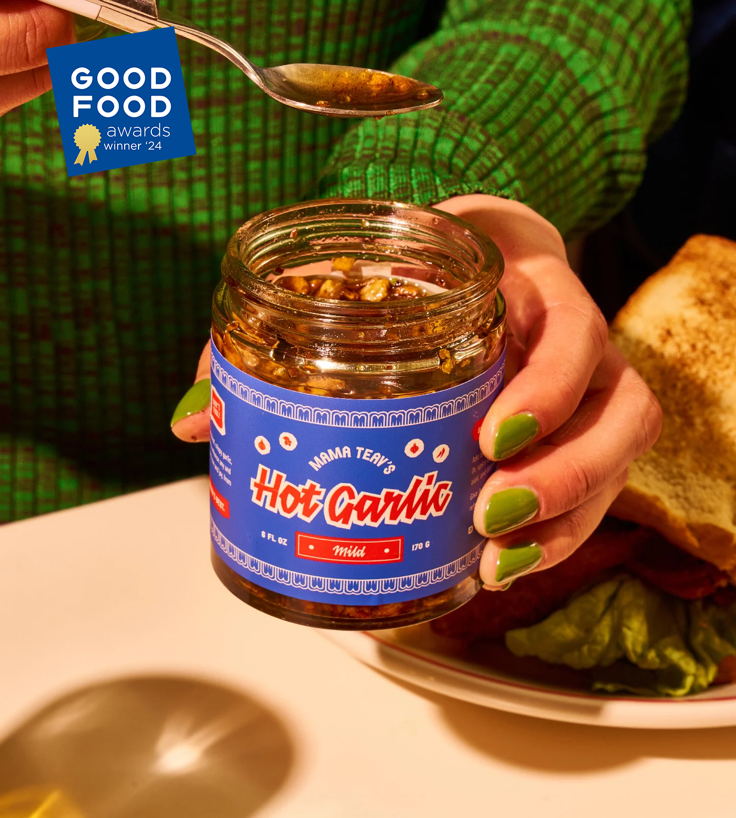 Hot Garlic Chili Crisp — Mild